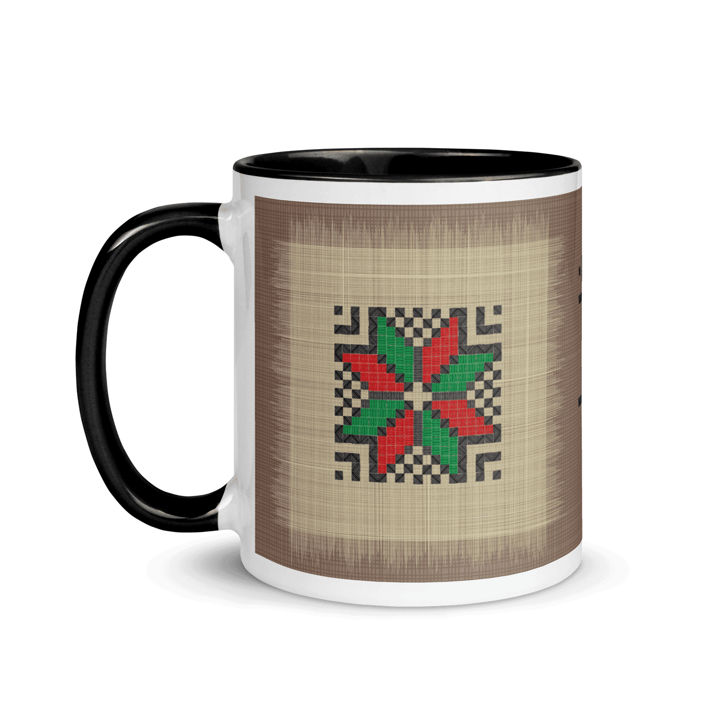 Palestinian Cross Stitching Tatreez Mug