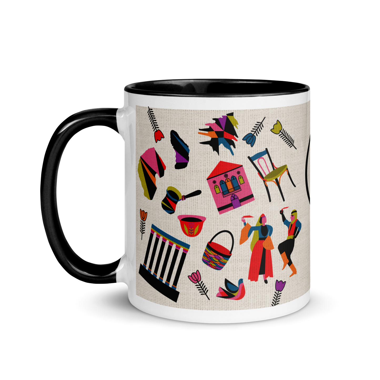 Lebanese Heritage Traditional Pattern Mug