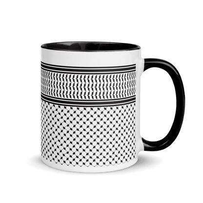 Palestinian Kouffieh Scarf Mug