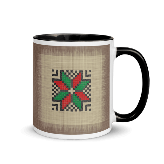 Palestinian Cross Stitching Tatreez Mug