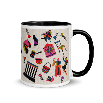 Lebanese Heritage Traditional Pattern Mug