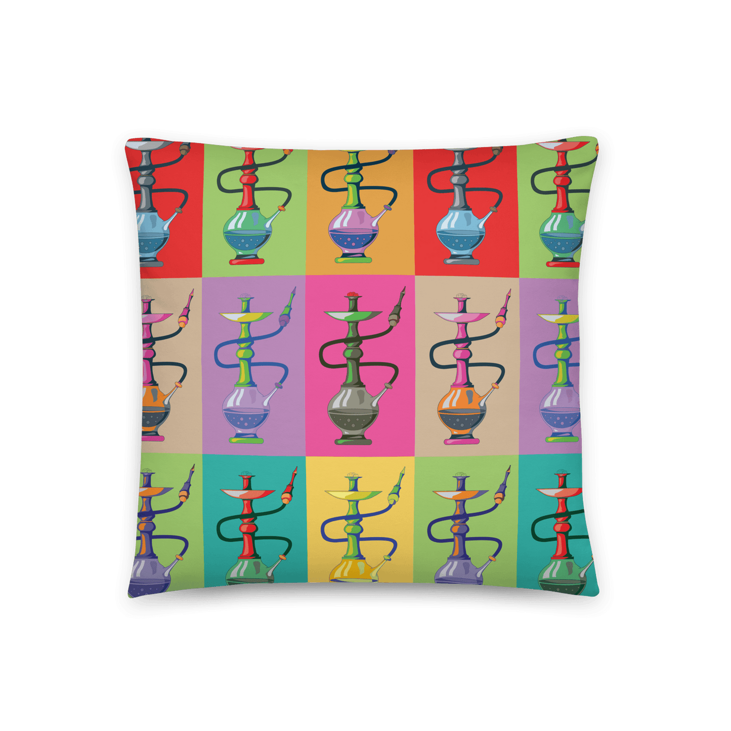 Coussin à motif de chicha