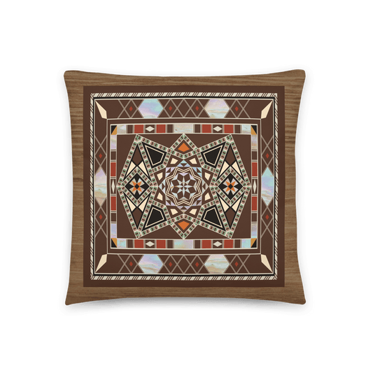 Syrian Tawlet Zaher Pattern Cushion