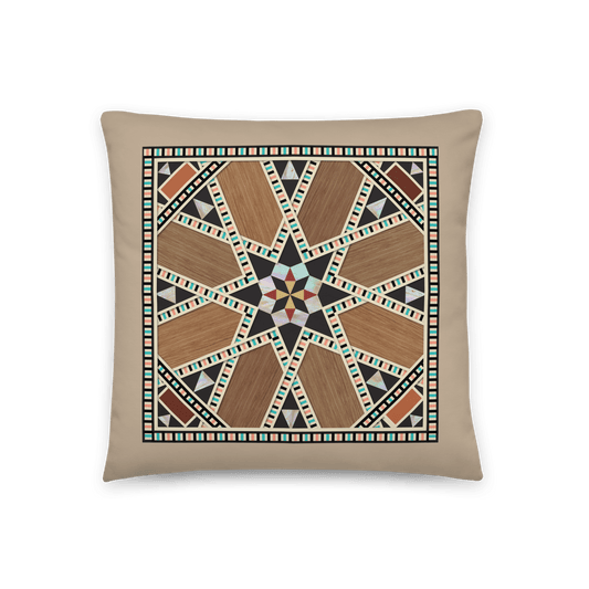 Coussin Motif mosaïque syrien