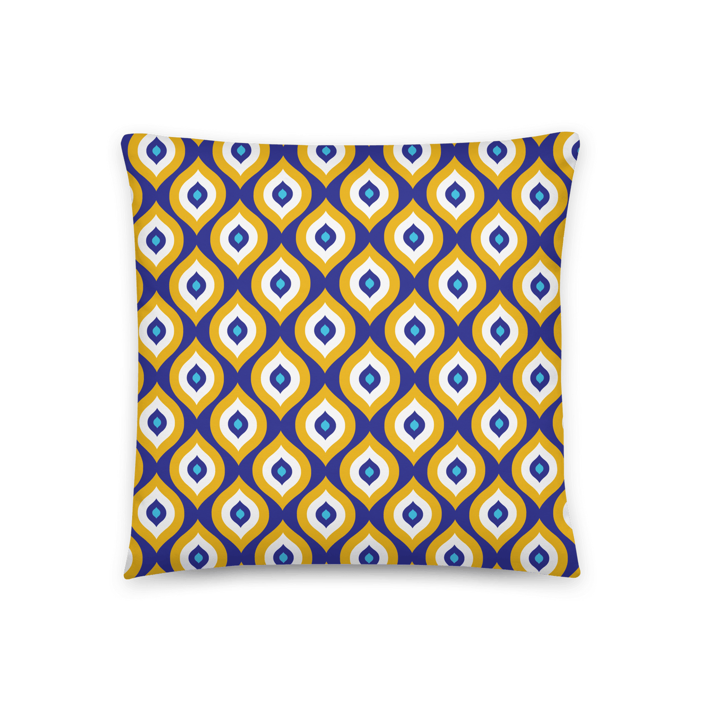 Coussin à motif oculaire