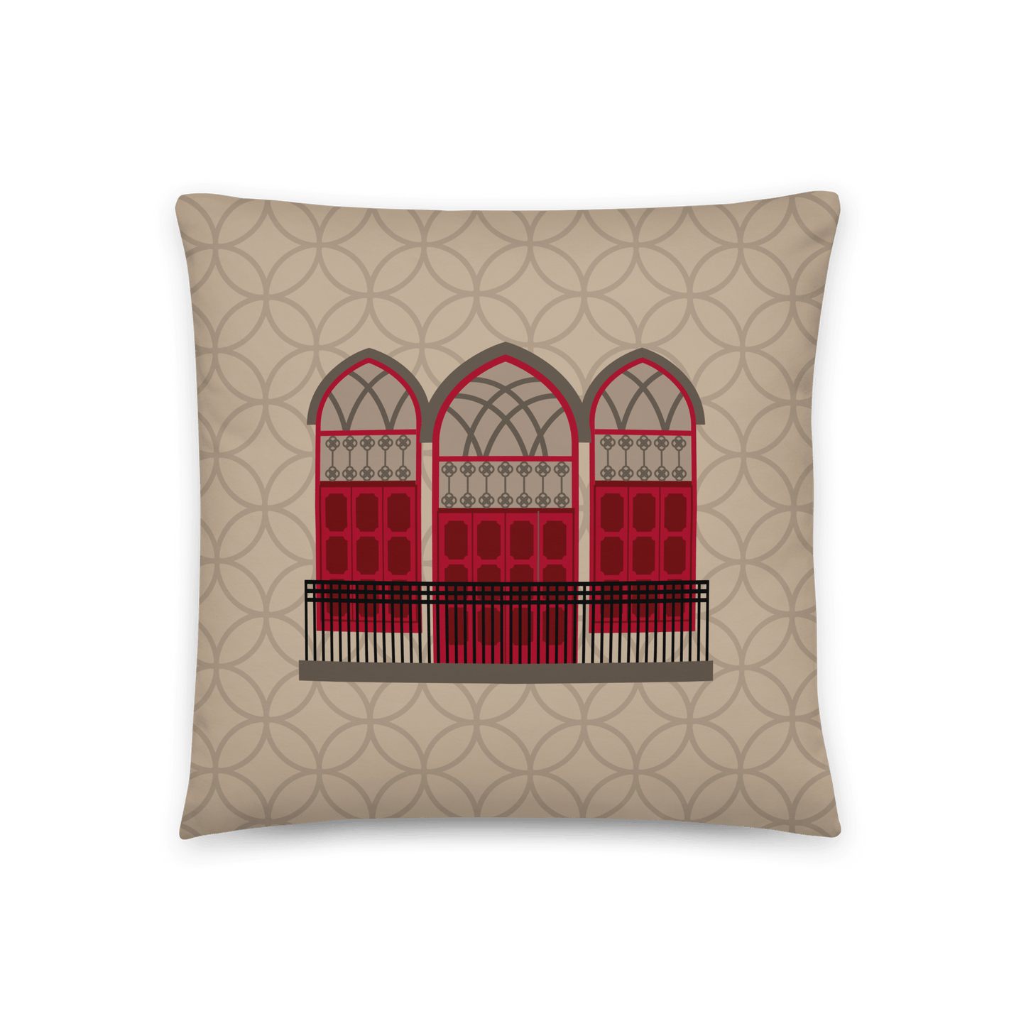 Coussin de fenêtres traditionnel libanais