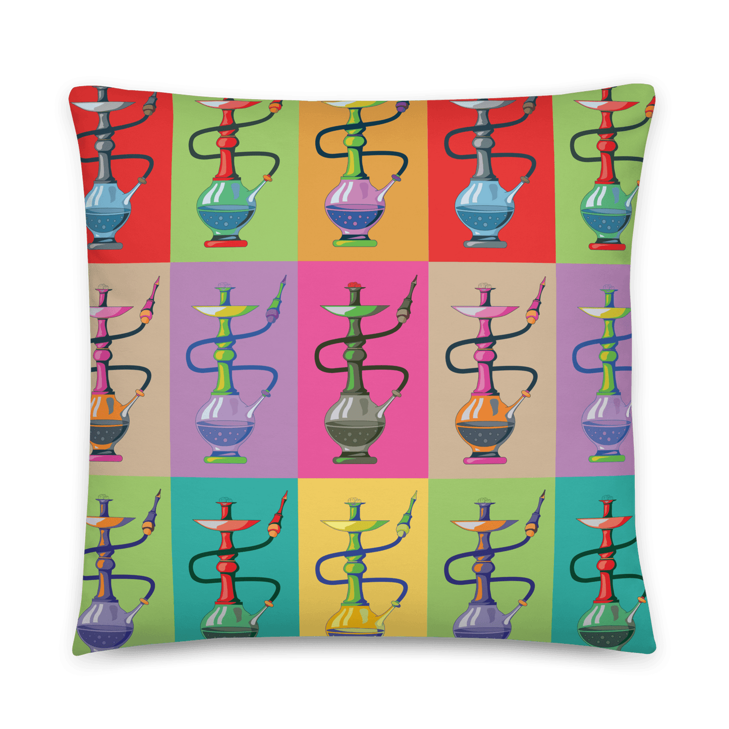 Coussin à motif de chicha