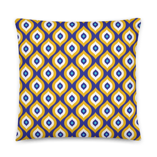 Coussin à motif oculaire