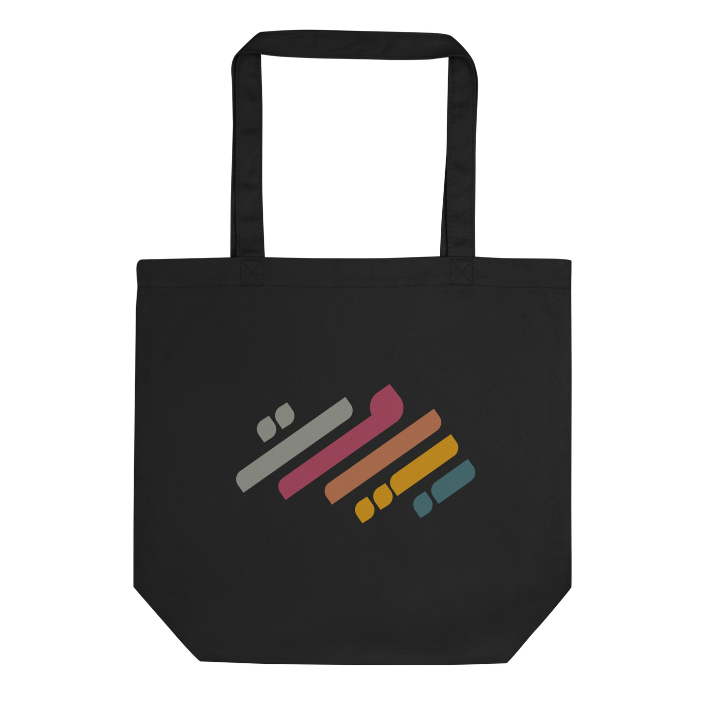 Logo de Beyrouth coloré rétro Tote bag