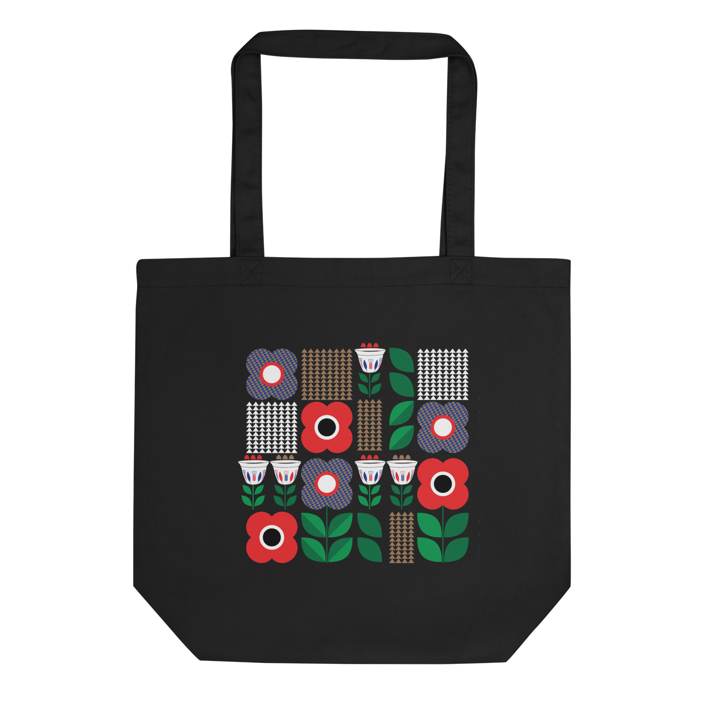 Fenjin Kahweh - Flower Pattern Tote Bag