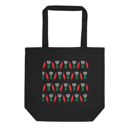 Fenjin Kahweh - Leaves Pattern Tote Bag