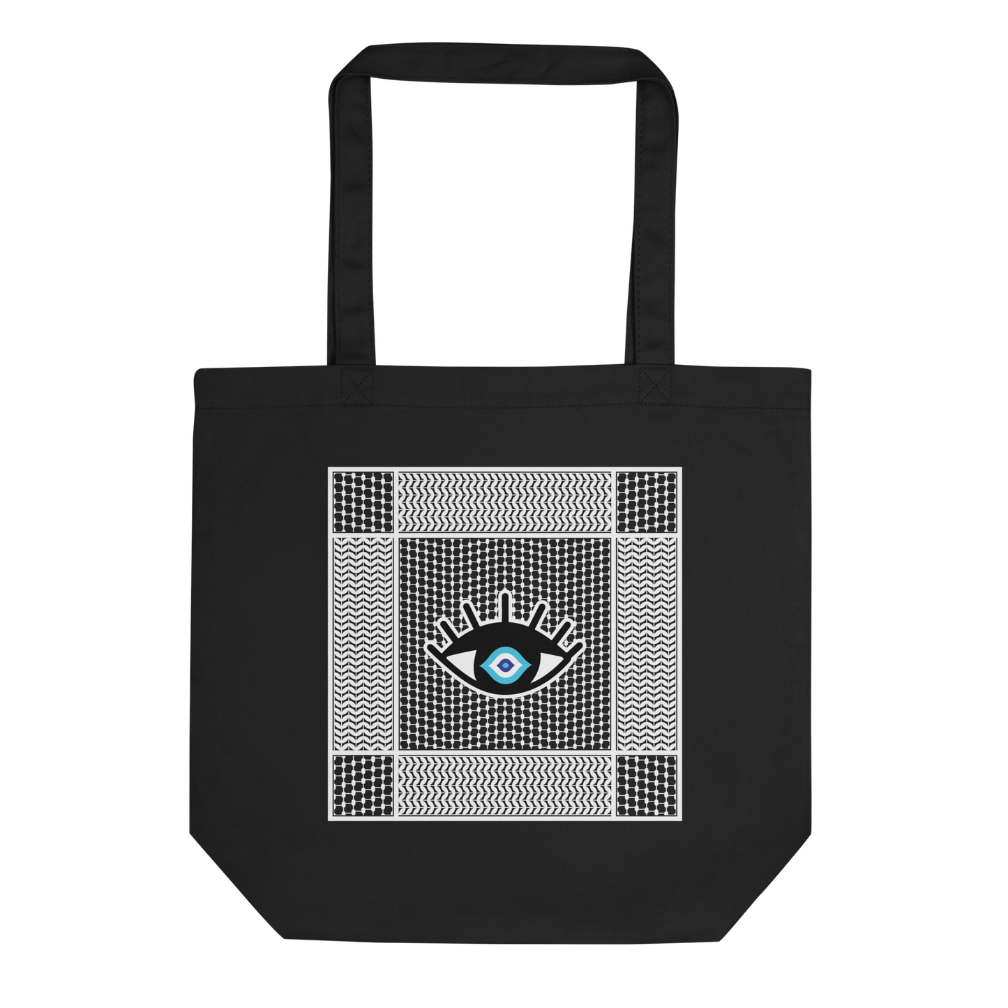 Palestinian Eye Pattern Tote Bag