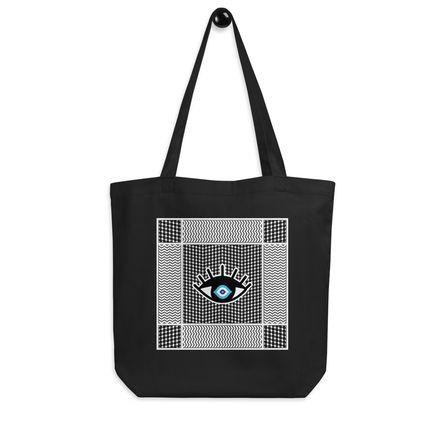 Palestinian Eye Pattern Tote Bag