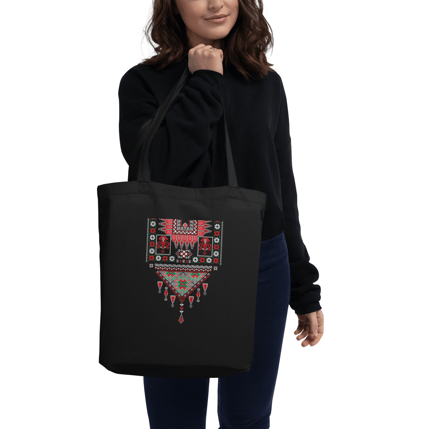 Palestinian Tatriz Tote Bag