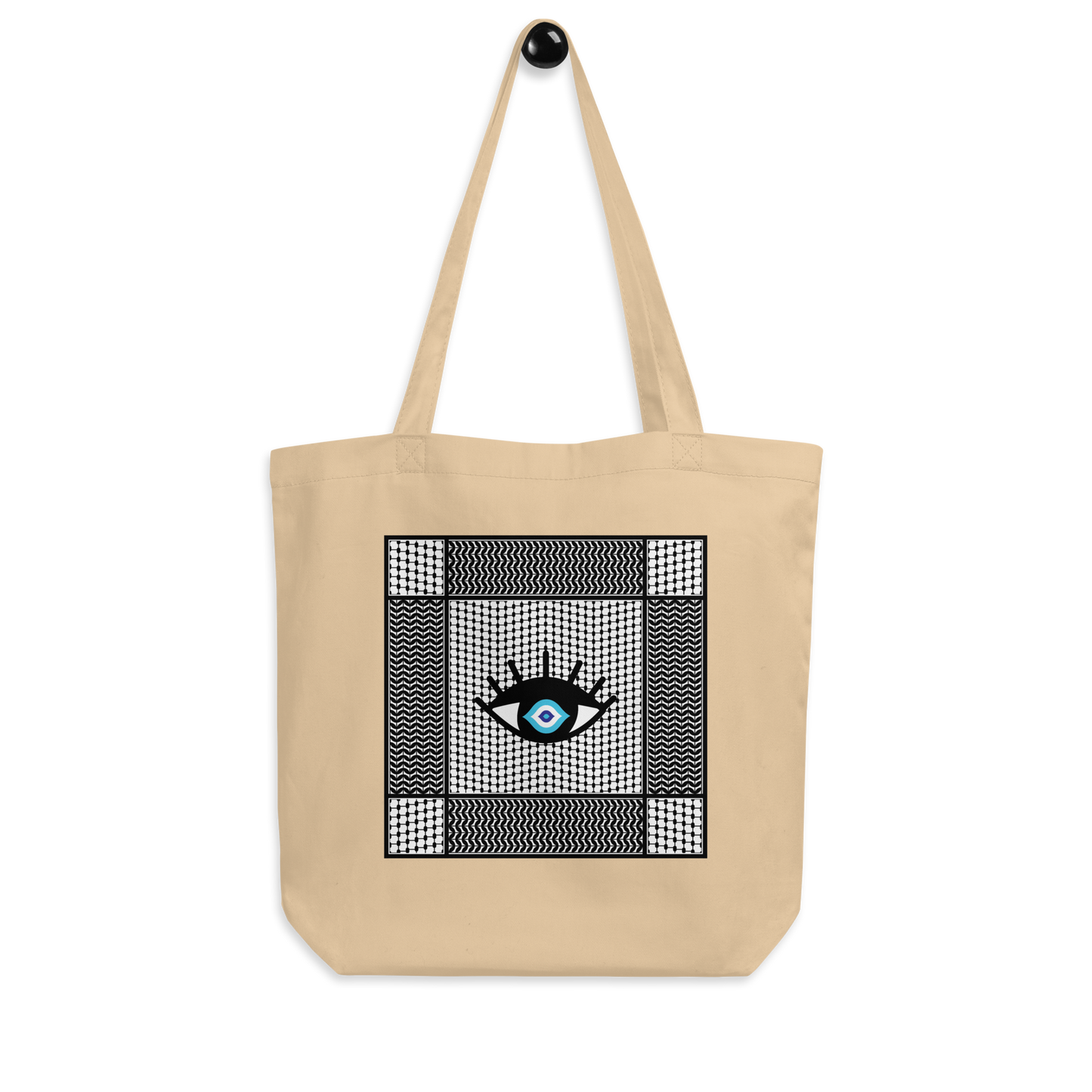 Palestinian Eye Pattern Tote Bag