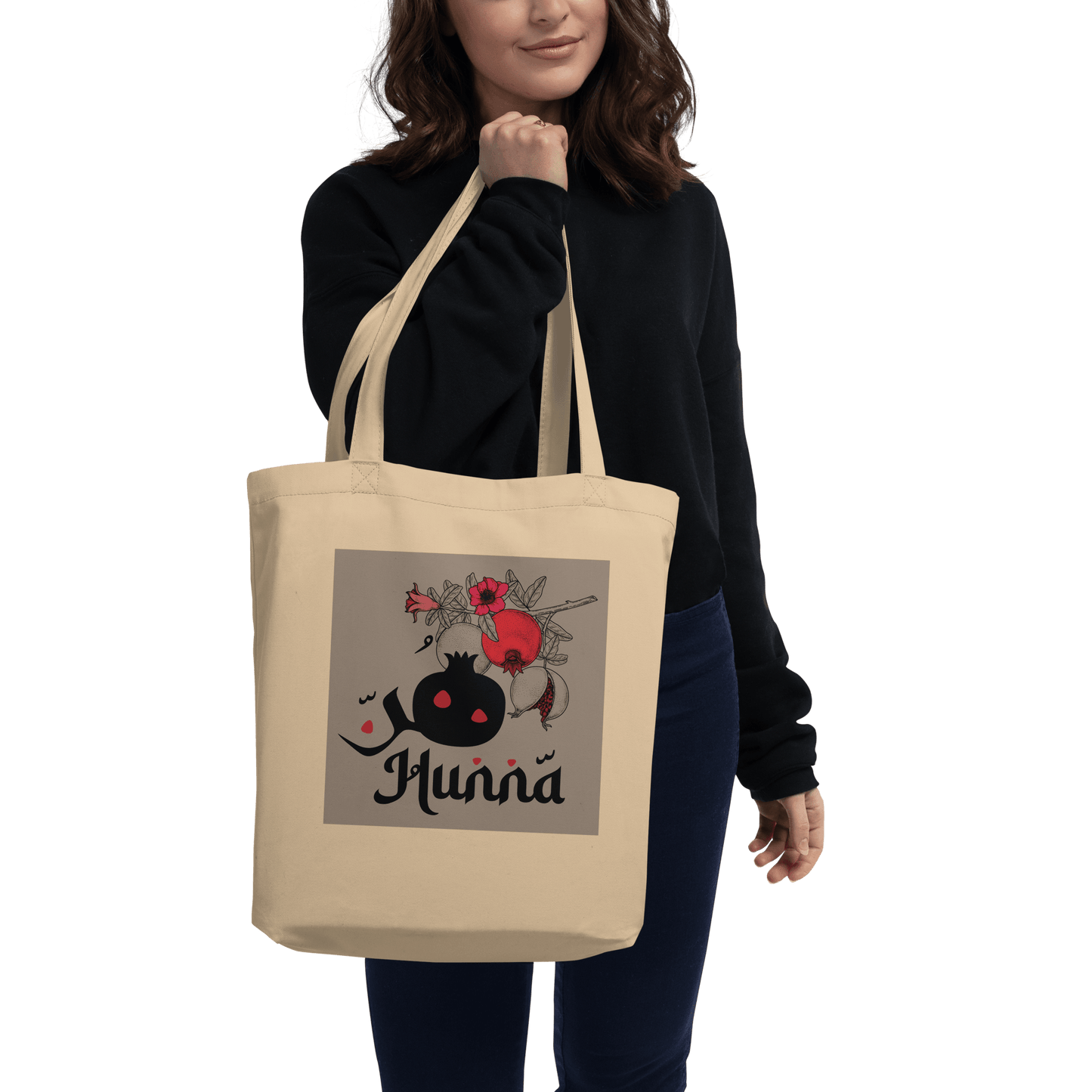 Hunna Rumman Logo Tote Bag