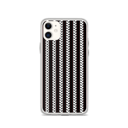 Palestine Kuffia Pattern iPhone Case