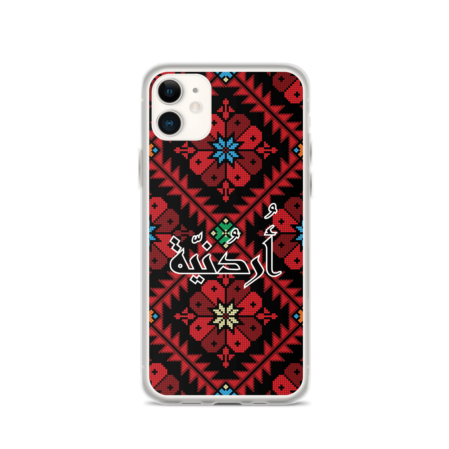 Jordan Floral Stitching iPhone Case