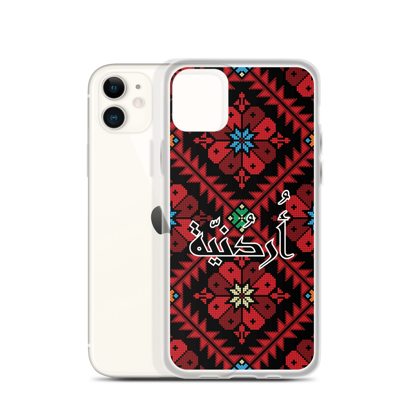 Jordan Floral Stitching iPhone Case