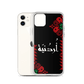 Jordan Floral Half Stitching iPhone Case