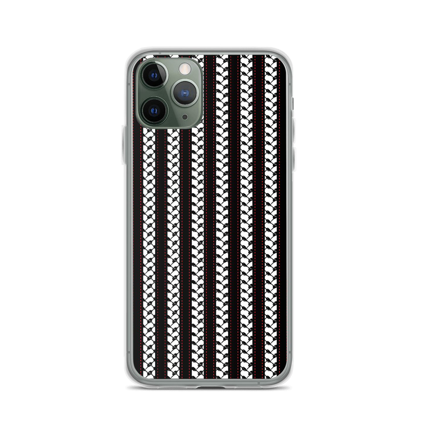 Palestine Kuffia Pattern iPhone Case