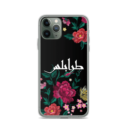 Coque et skin iPhone broderie Tripoli