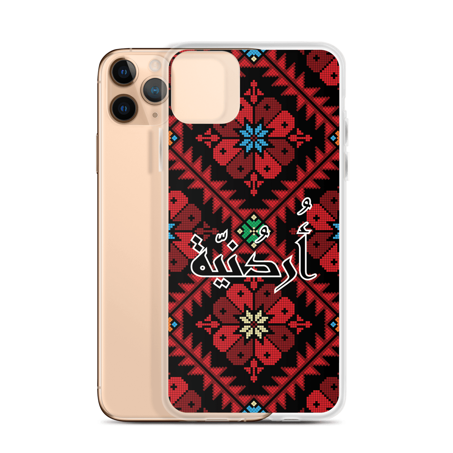 Jordan Floral Stitching iPhone Case