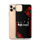 Jordan Floral Half Stitching iPhone Case
