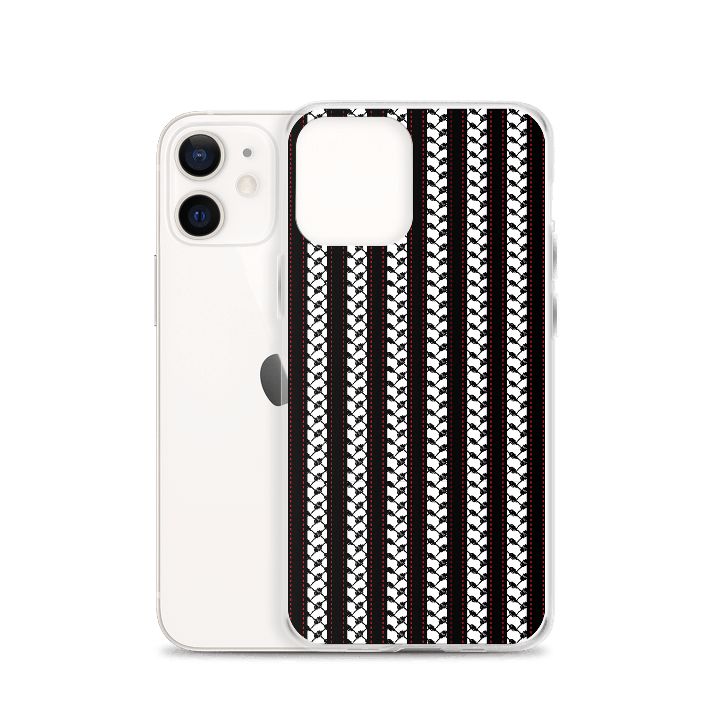 Palestine Kuffia Pattern iPhone Case