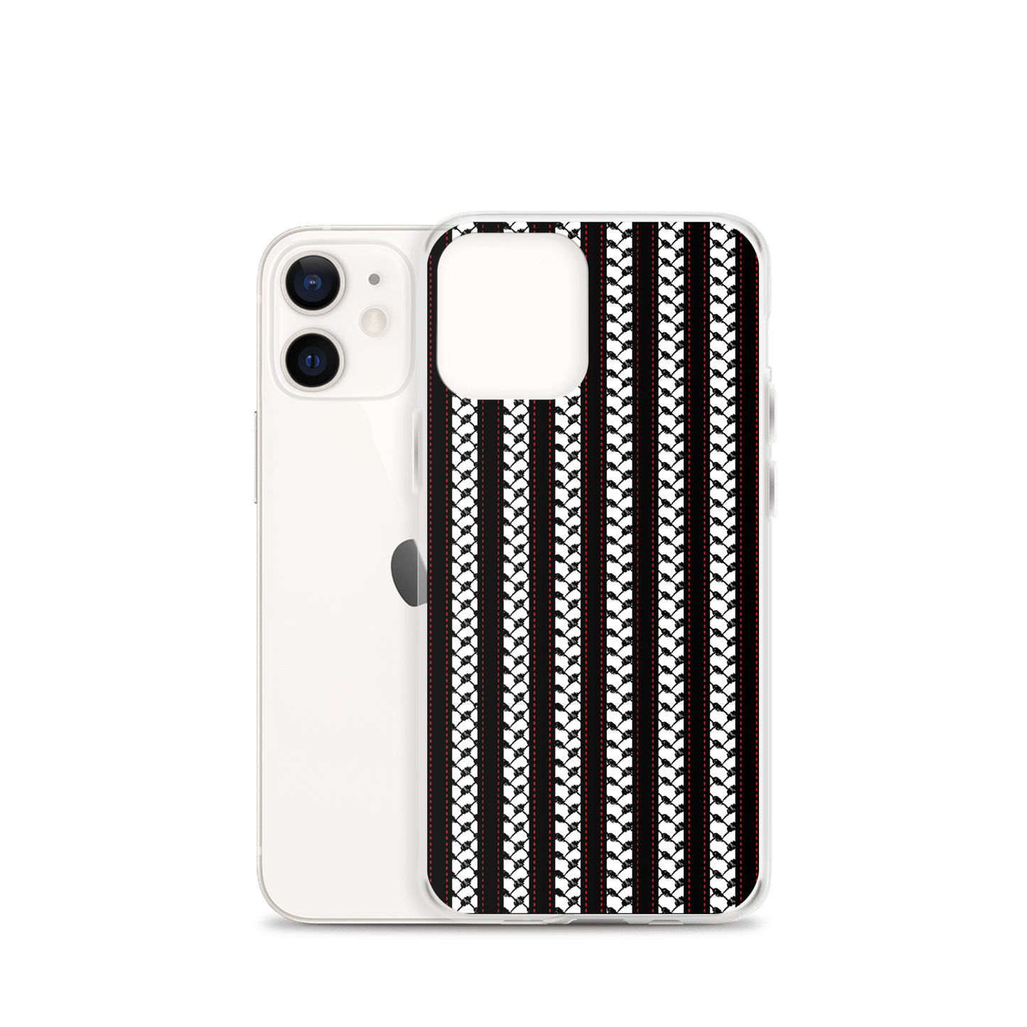 Palestine Kuffia Pattern iPhone Case