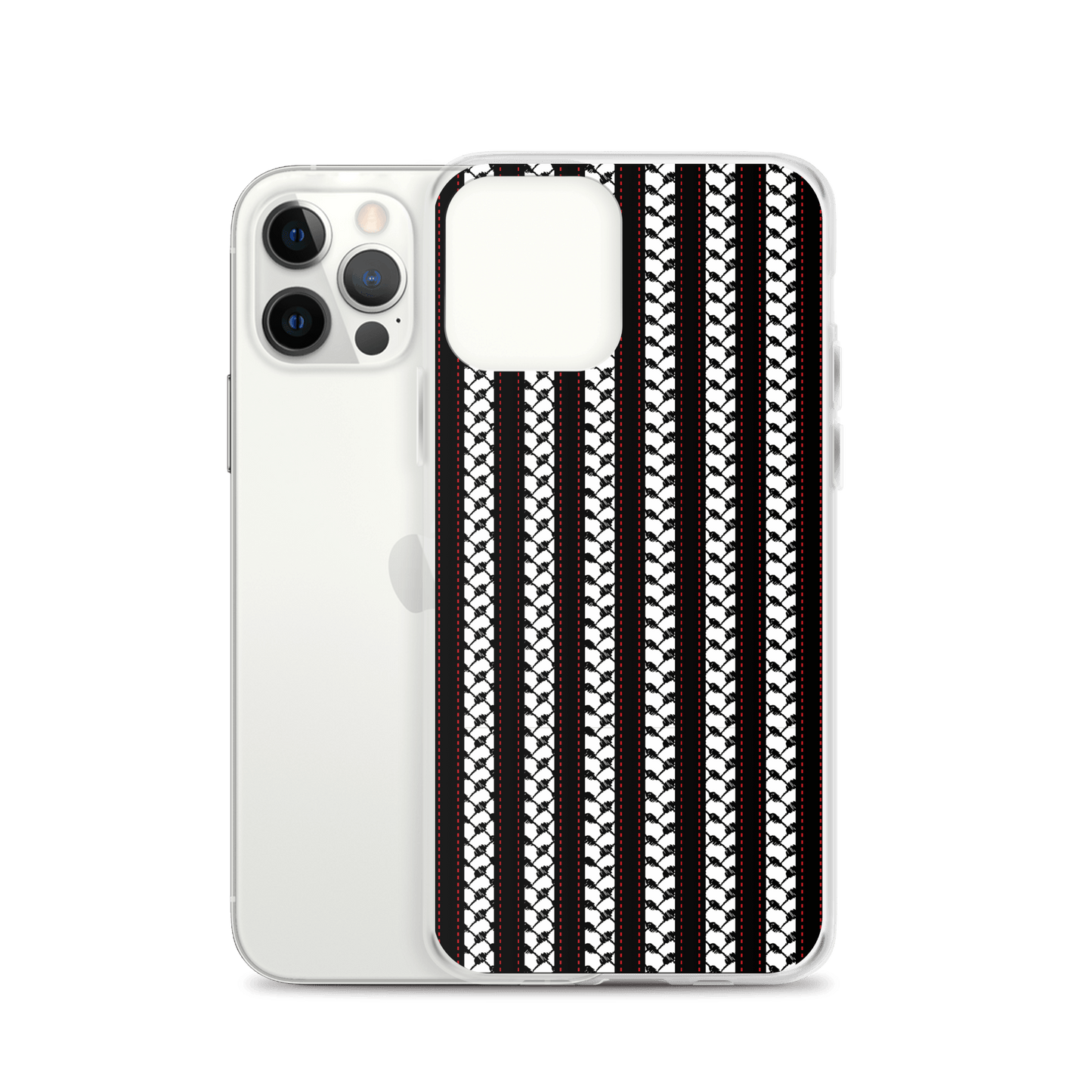 Palestine Kuffia Pattern iPhone Case