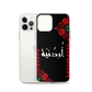 Jordan Floral Half Stitching iPhone Case