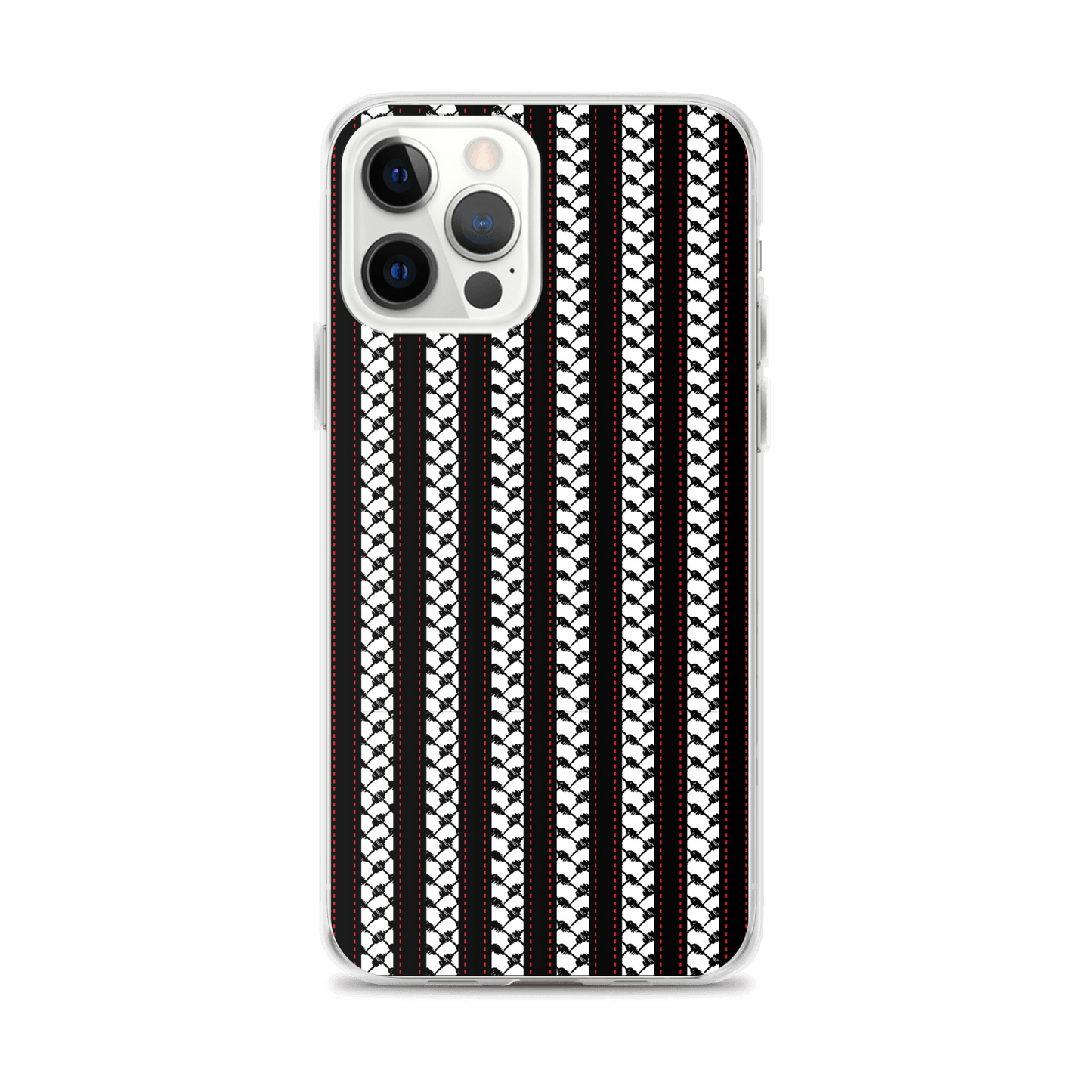 Palestine Kuffia Pattern iPhone Case