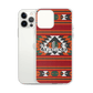 Baghdad Rug Embroidery iPhone Case