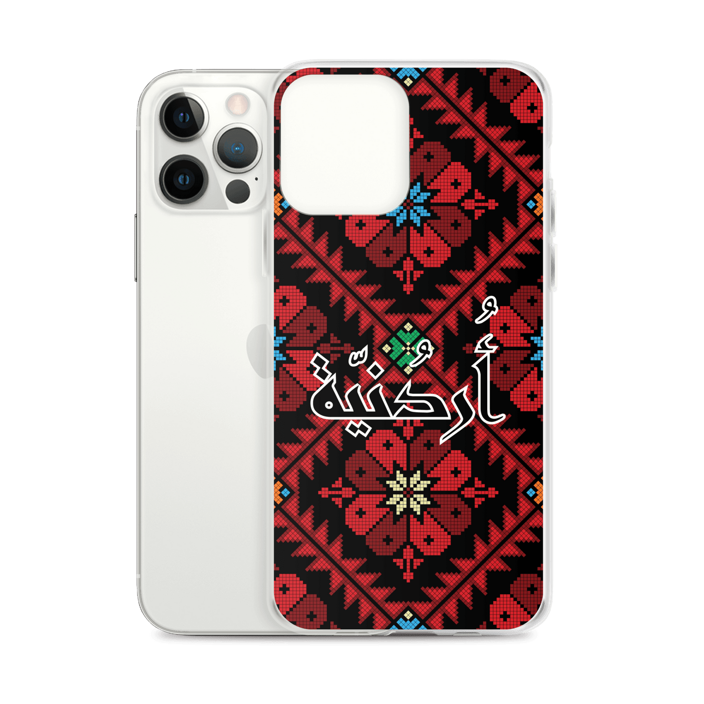 Jordan Floral Stitching iPhone Case