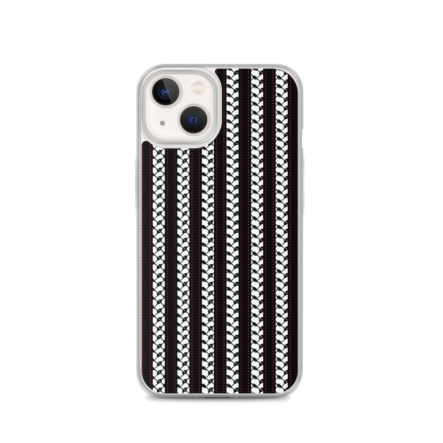 Palestine Kuffia Pattern iPhone Case