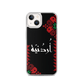 Jordan Floral Half Stitching iPhone Case