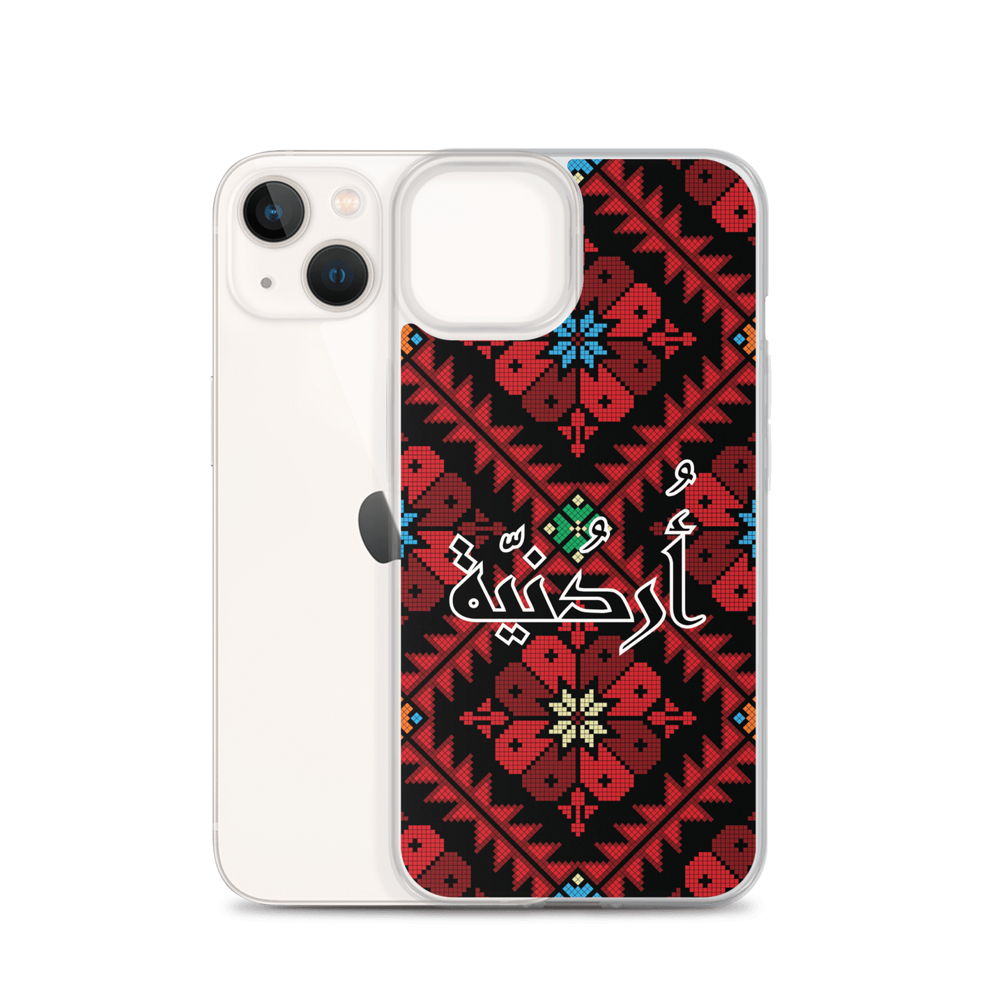 Jordan Floral Stitching iPhone Case