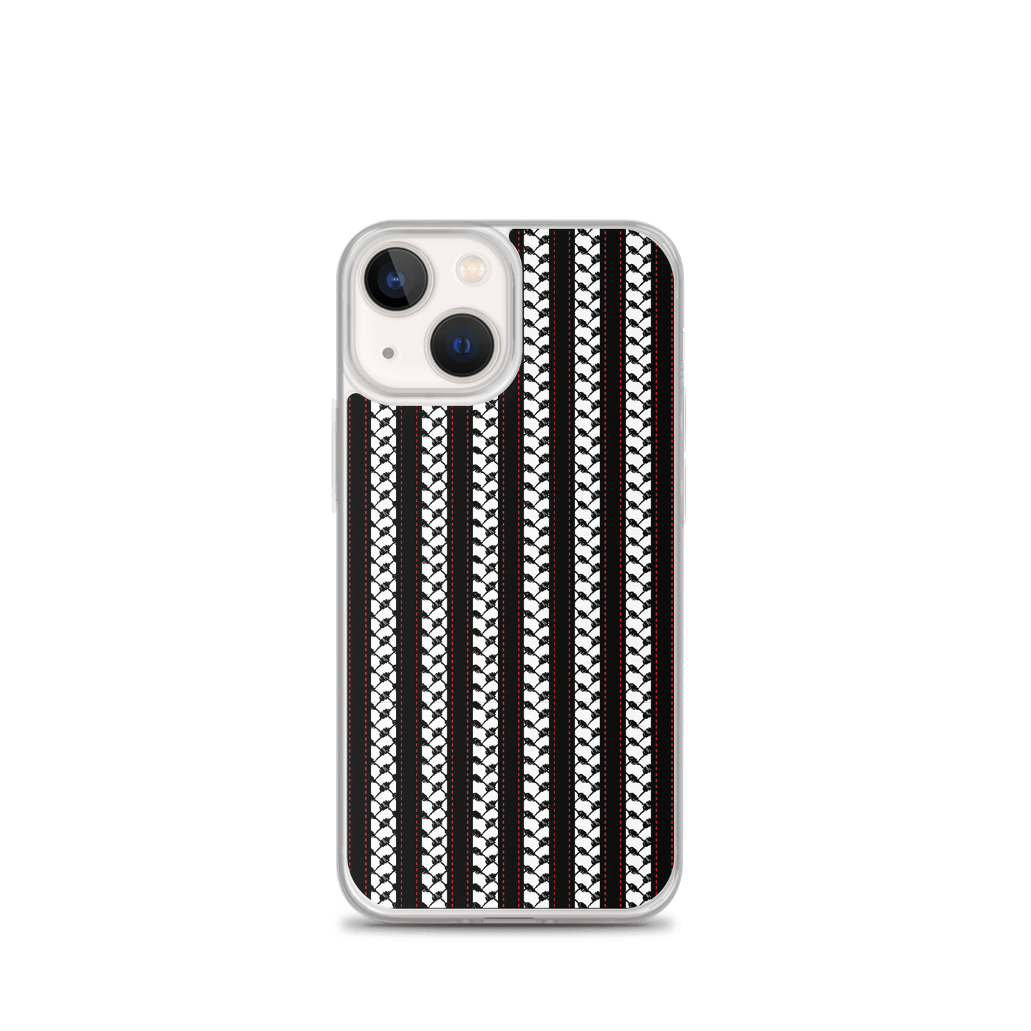 Palestine Kuffia Pattern iPhone Case