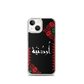 Jordan Floral Half Stitching iPhone Case