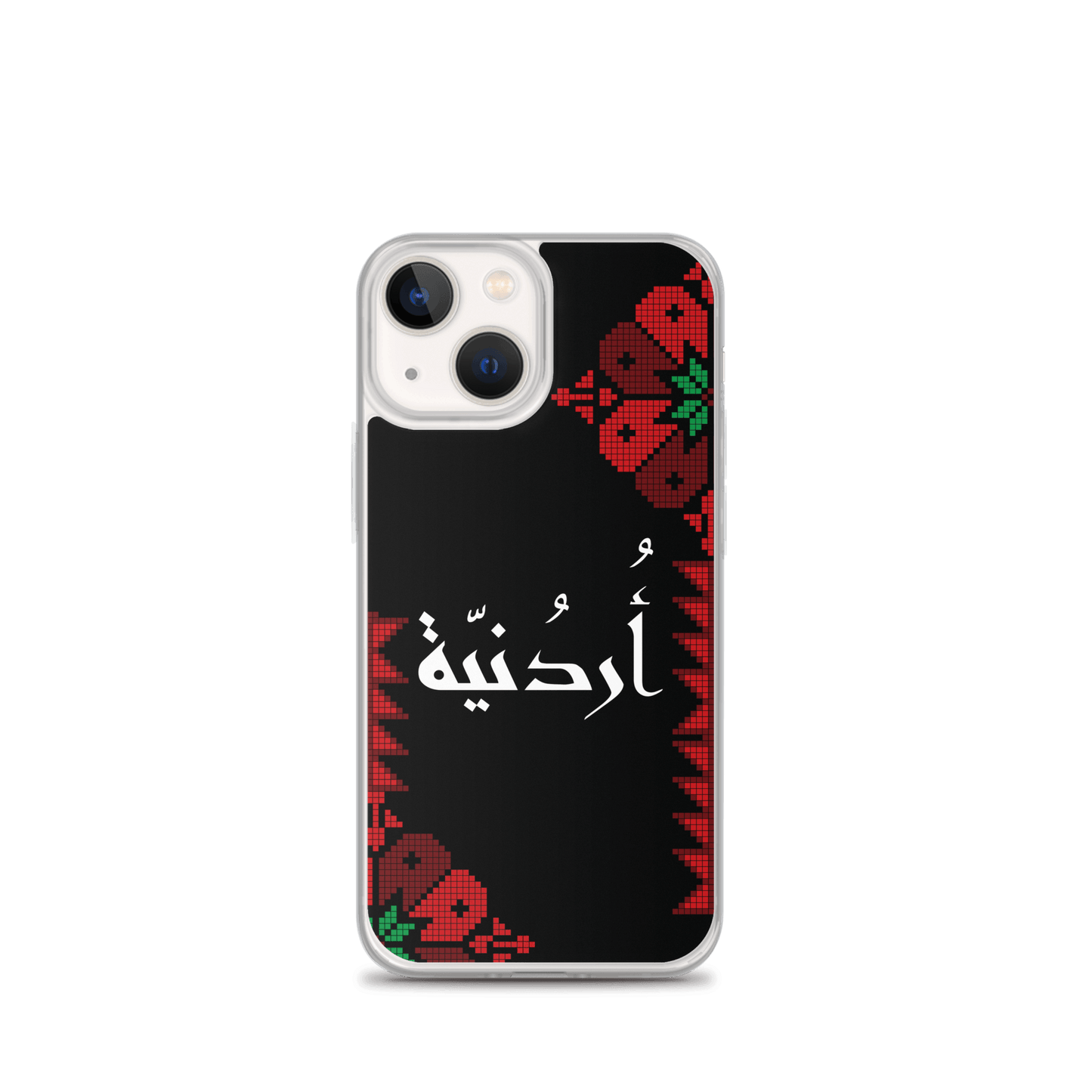 Jordan Floral Half Stitching iPhone Case