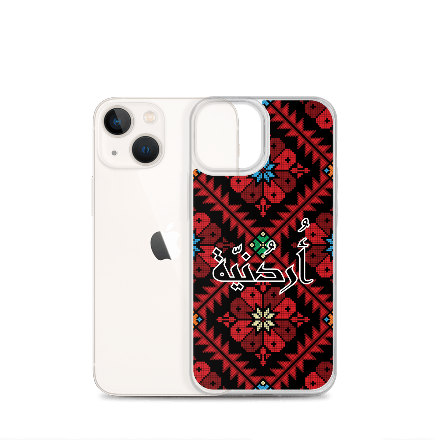 Jordan Floral Stitching iPhone Case