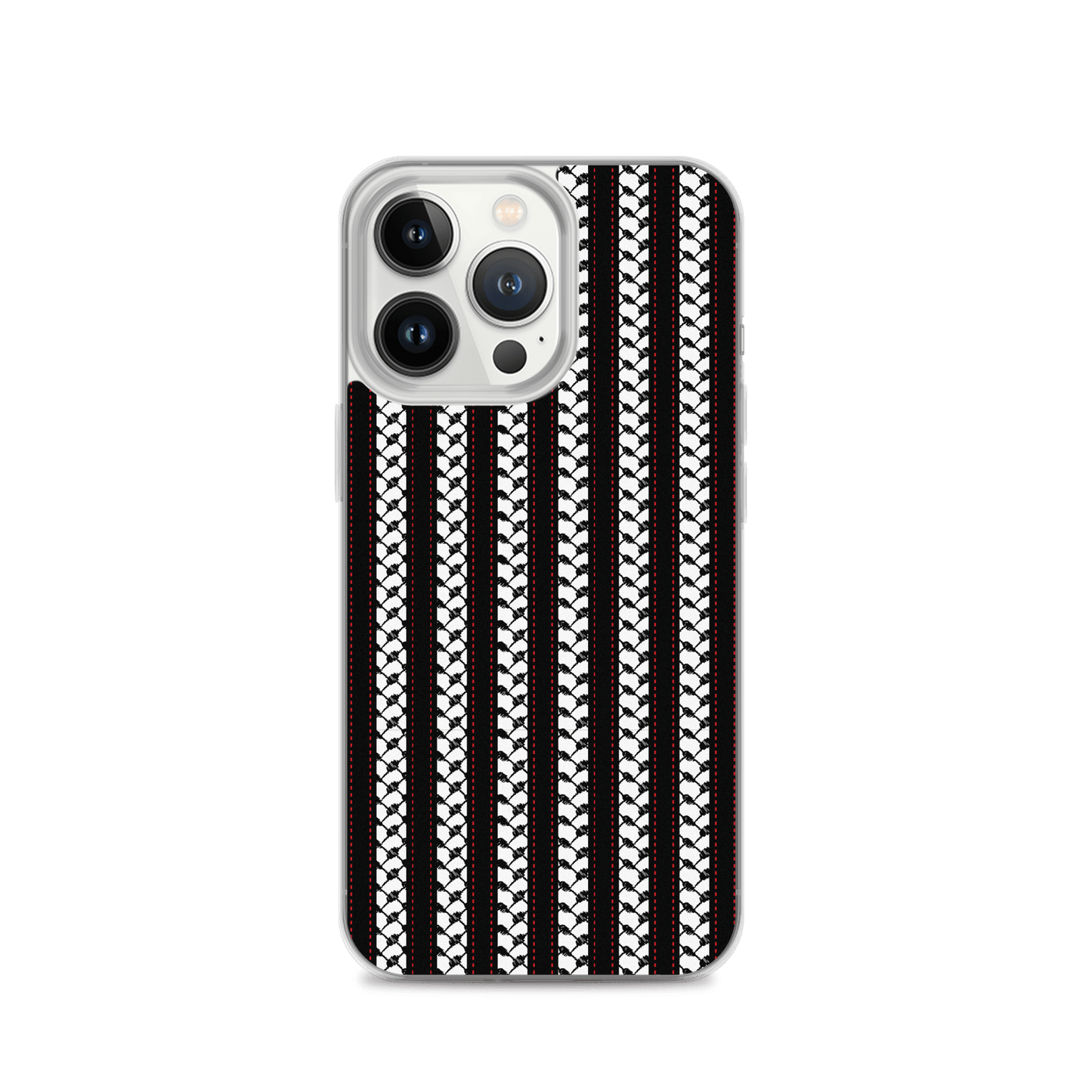 Palestine Kuffia Pattern iPhone Case