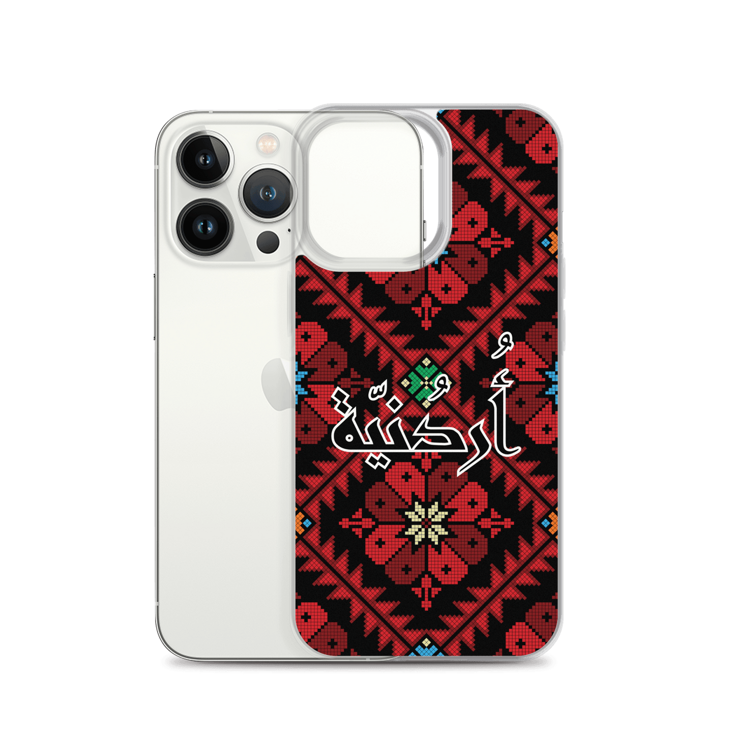 Jordan Floral Stitching iPhone Case