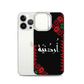 Jordan Floral Half Stitching iPhone Case