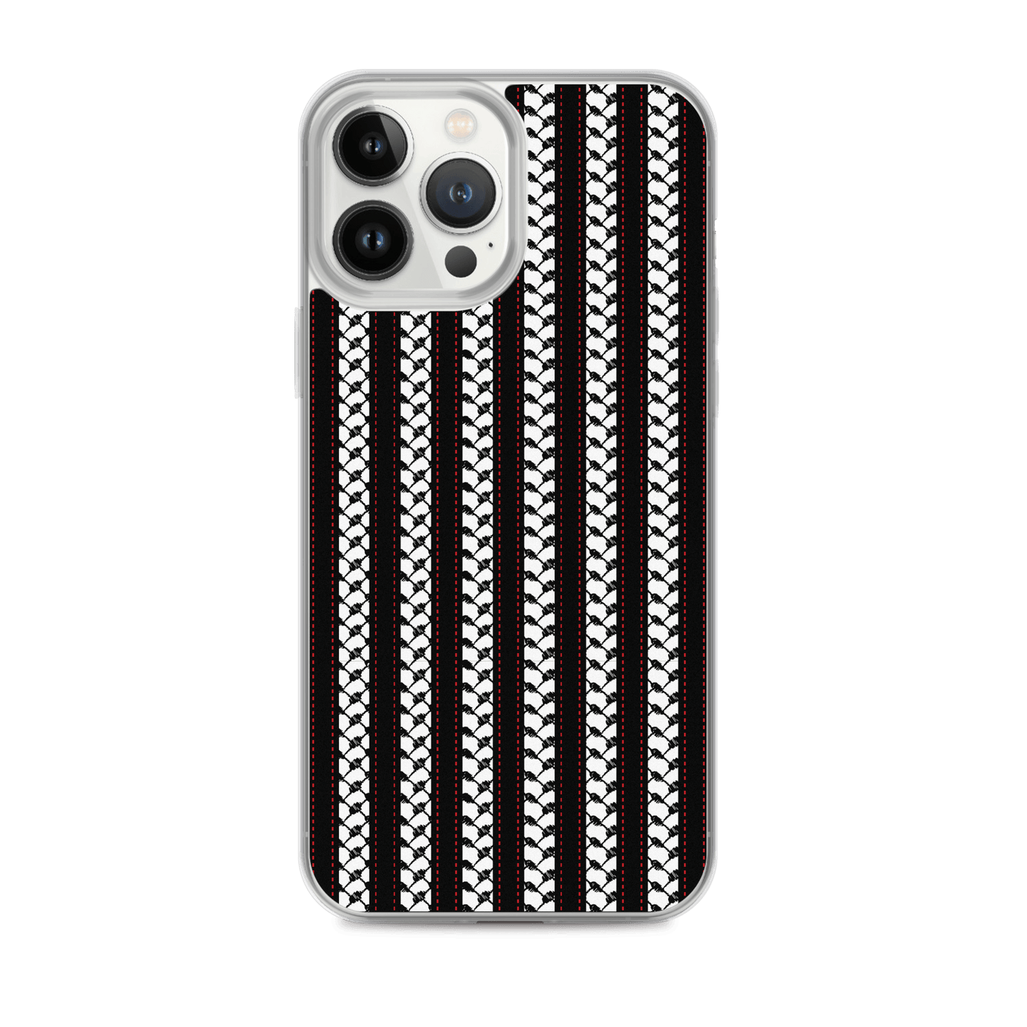 Palestine Kuffia Pattern iPhone Case