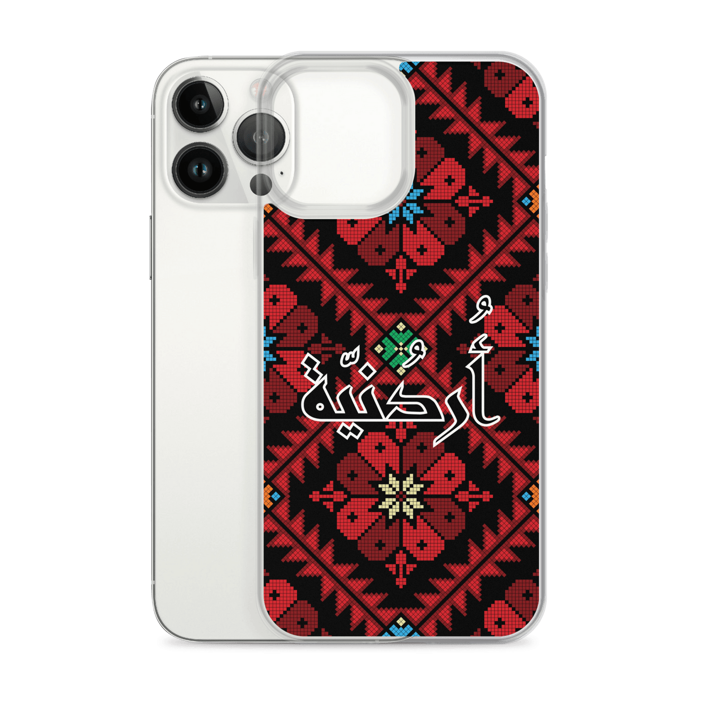 Jordan Floral Stitching iPhone Case