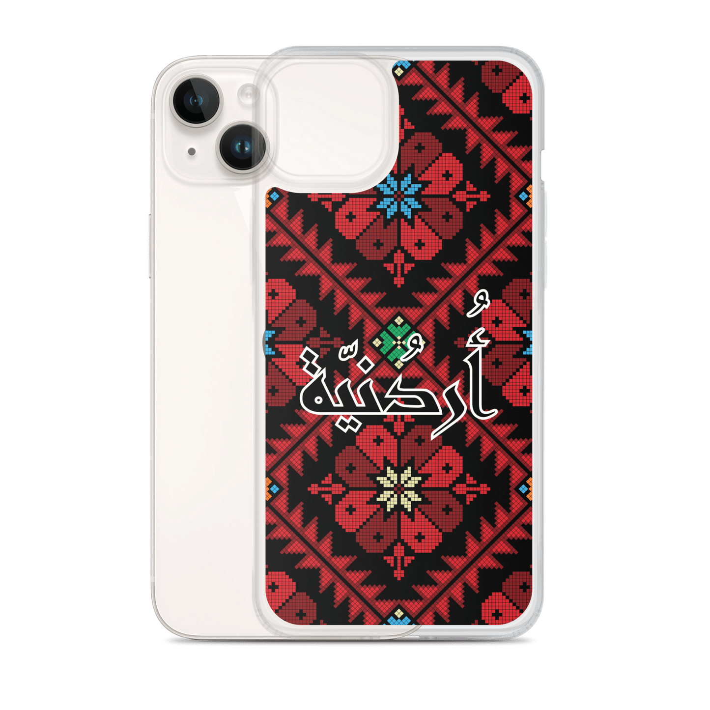 Jordan Floral Stitching iPhone Case