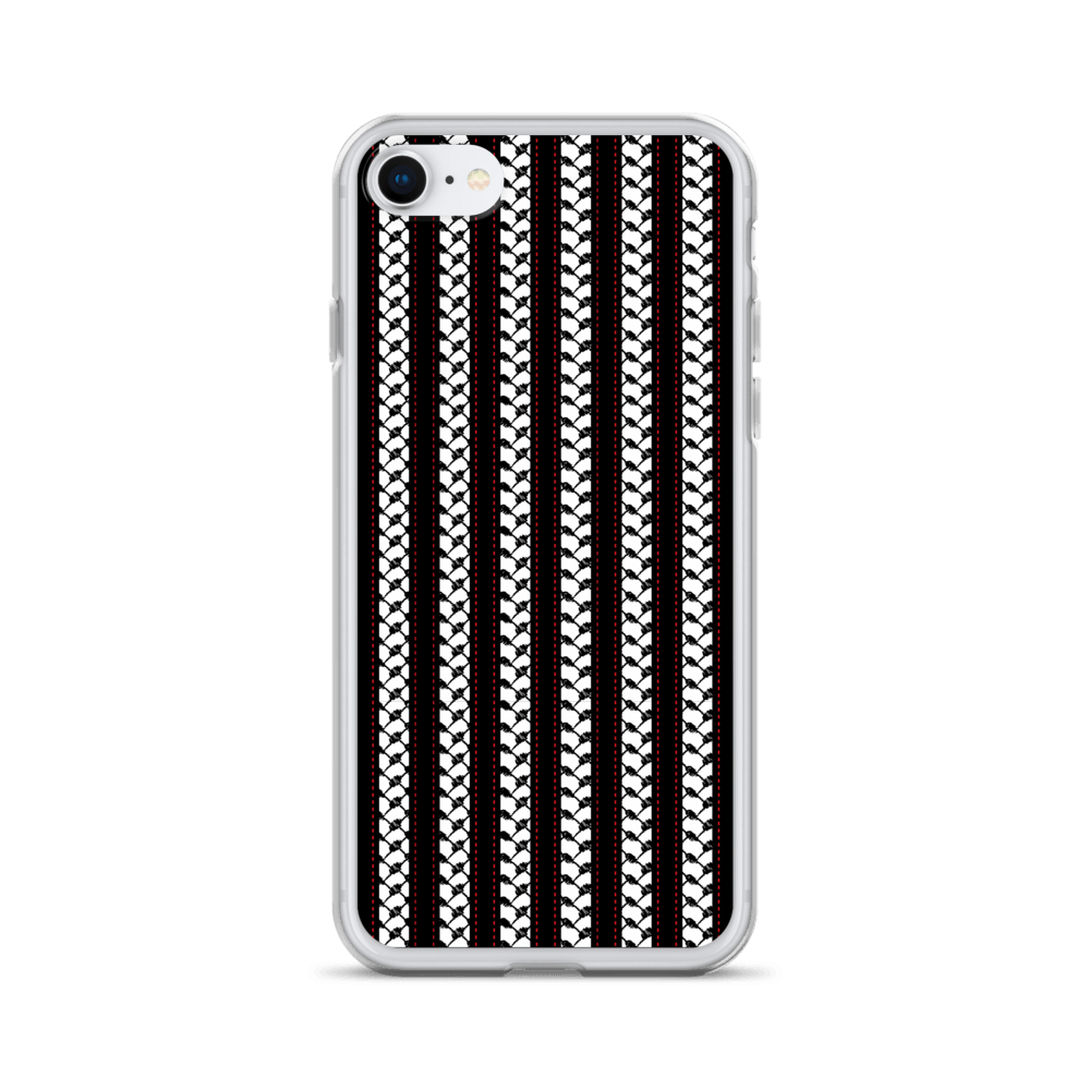 Palestine Kuffia Pattern iPhone Case