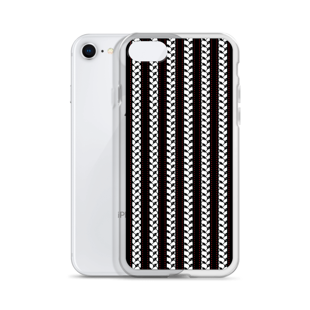 Palestine Kuffia Pattern iPhone Case